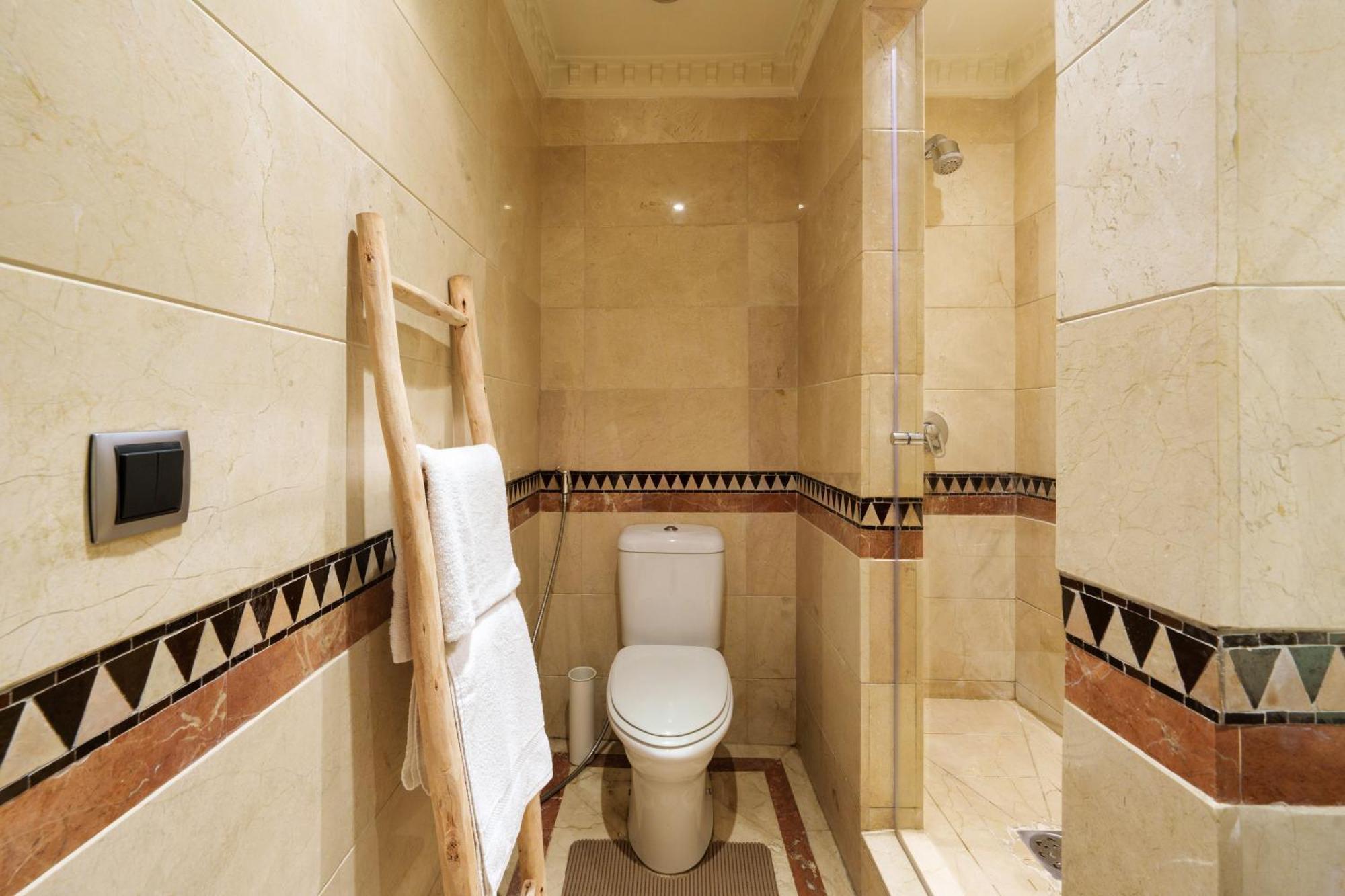 Appartement Chic Gueliz Plaza Avec Vue Marrakesch Exterior foto
